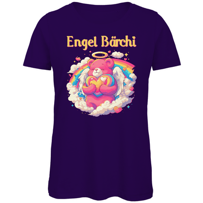 Engel Bärchi - Glücksbärchi - Damen Premium Bio T-Shirt Urban Purple
