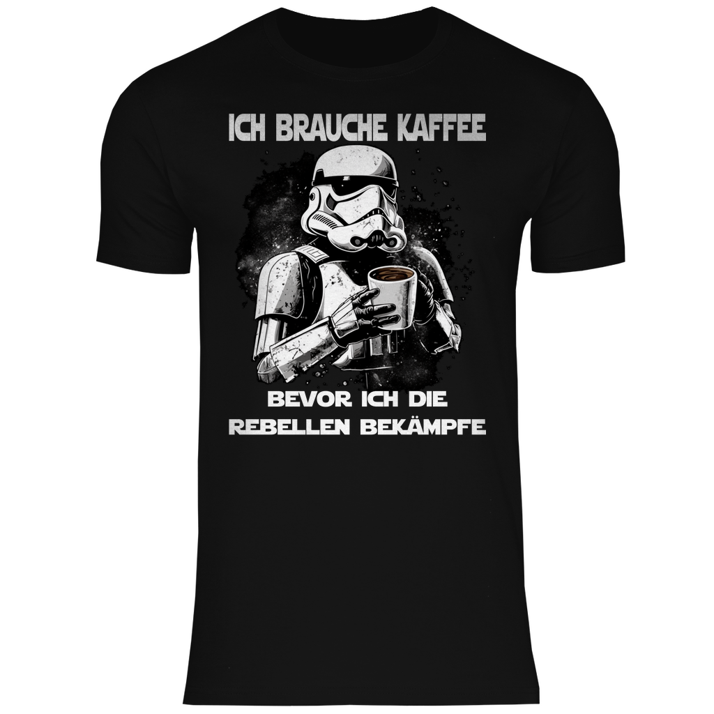 Ich brauche Kaffee - Stormtrooper - Herren Shirt