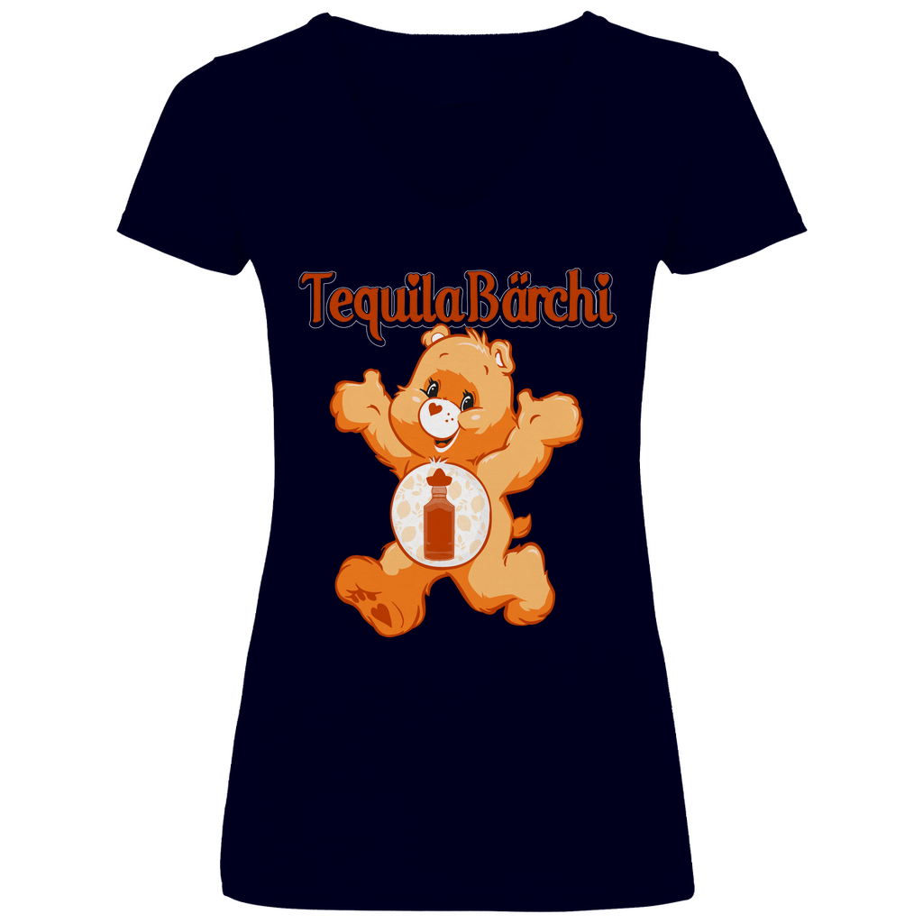 Tequila Bärchi - Glücksbärchi - V-Neck Damenshirt