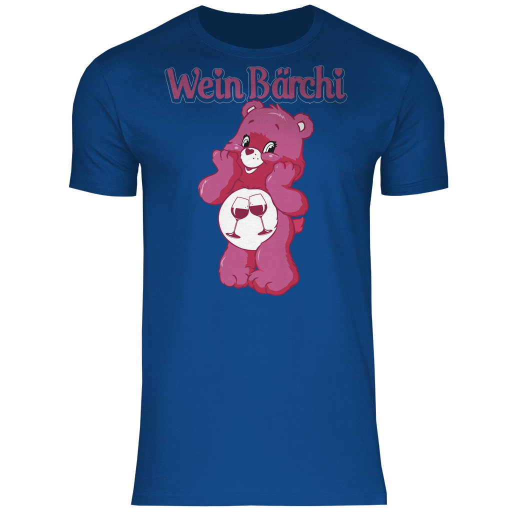 Wein Bärchi - Glücksbärchi - Herren Shirt