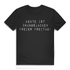 Zwangsjacken freier Freitag Shirt Herren – Lustiges Spruchshirt für Männer Black