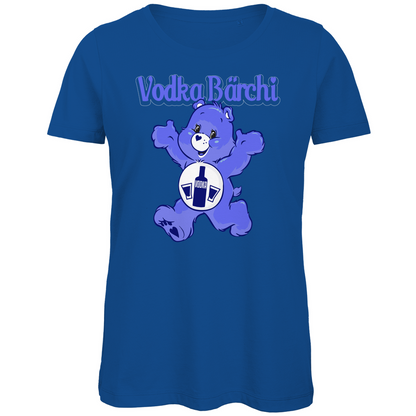 Vodka Bärchi - Glücksbärchi - Damen Premium Bio T-Shirt Royal Blue