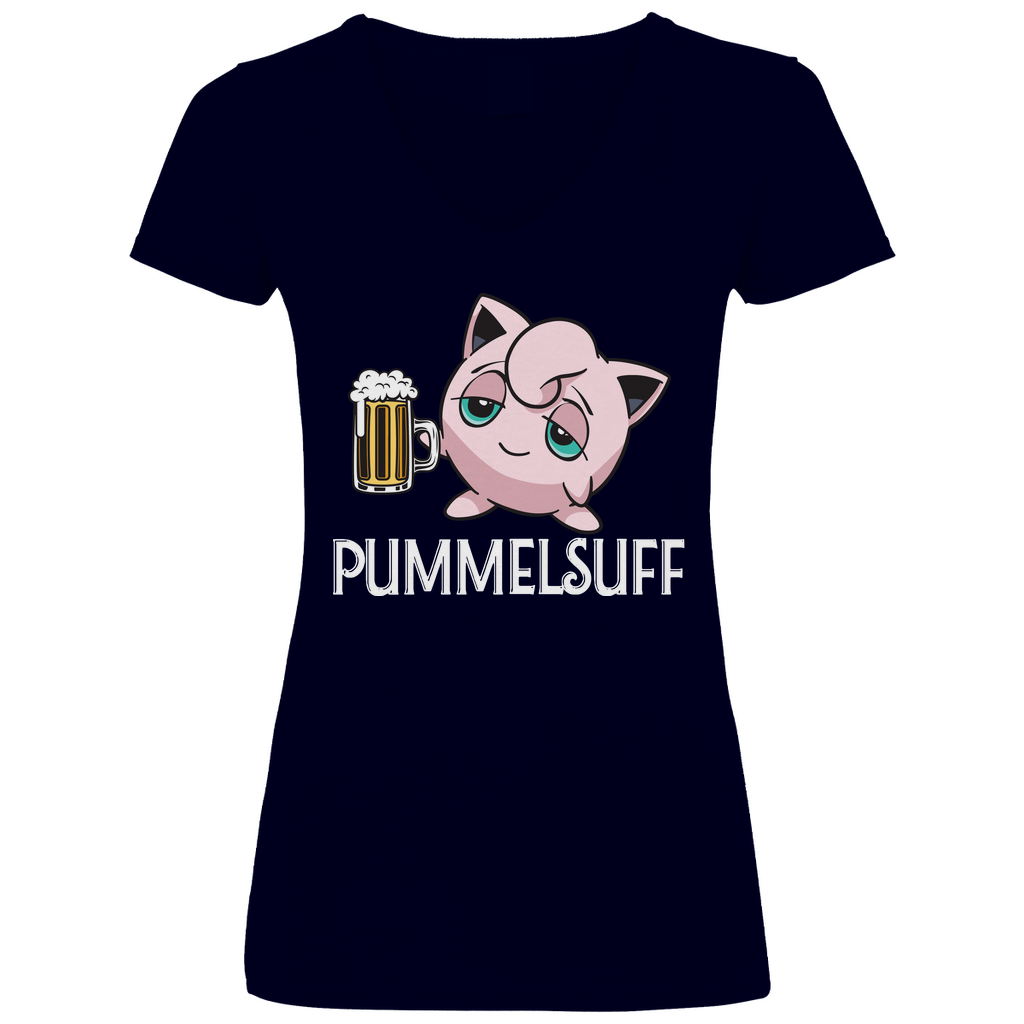 Pummelsuff Pummeluff Pokemon - V-Neck Damenshirt