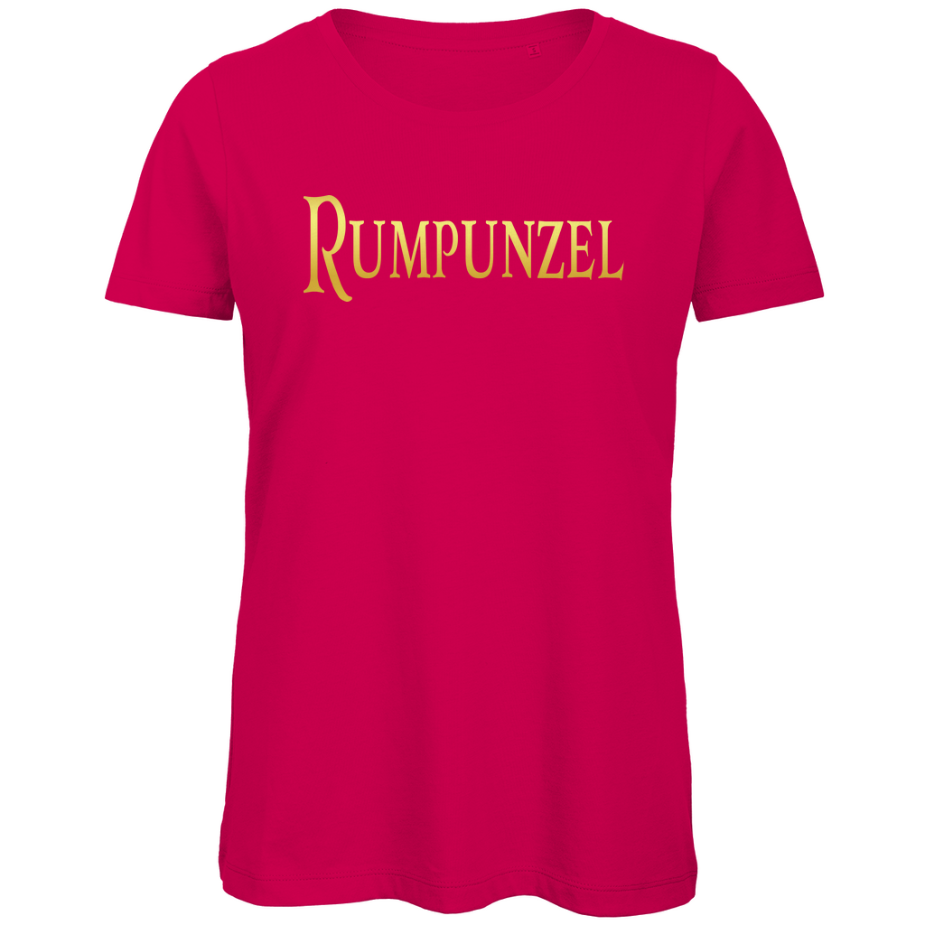 Rumpunzel - Prinzessin Gold - Damen Premium Bio T-Shirt