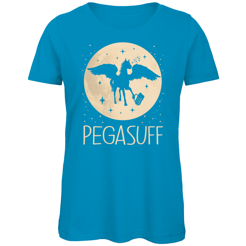 Mond Prinzessin - Pegasuff - Damen Premium Bio T-Shirt Atoll