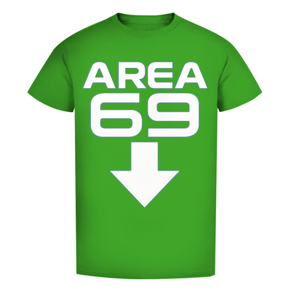 Herren Premium Bio T-Shirt Area 69 Real Green