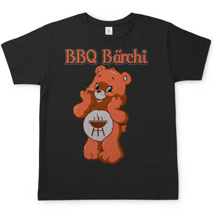 BBQ Bärchi - Glücksbärchi - Herren Shirt Black