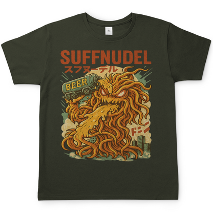 Suffnudel Bier Monster Nudel Kaiju - Herren T-Shirt