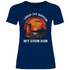 Leben ist besser mit einem Bier - Damenshirt Navy