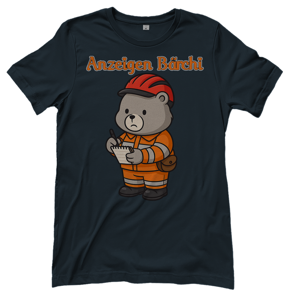 Anzeigen Bärchi - Glücksbärchi - Damen T-Shirt Dark Grey Solid