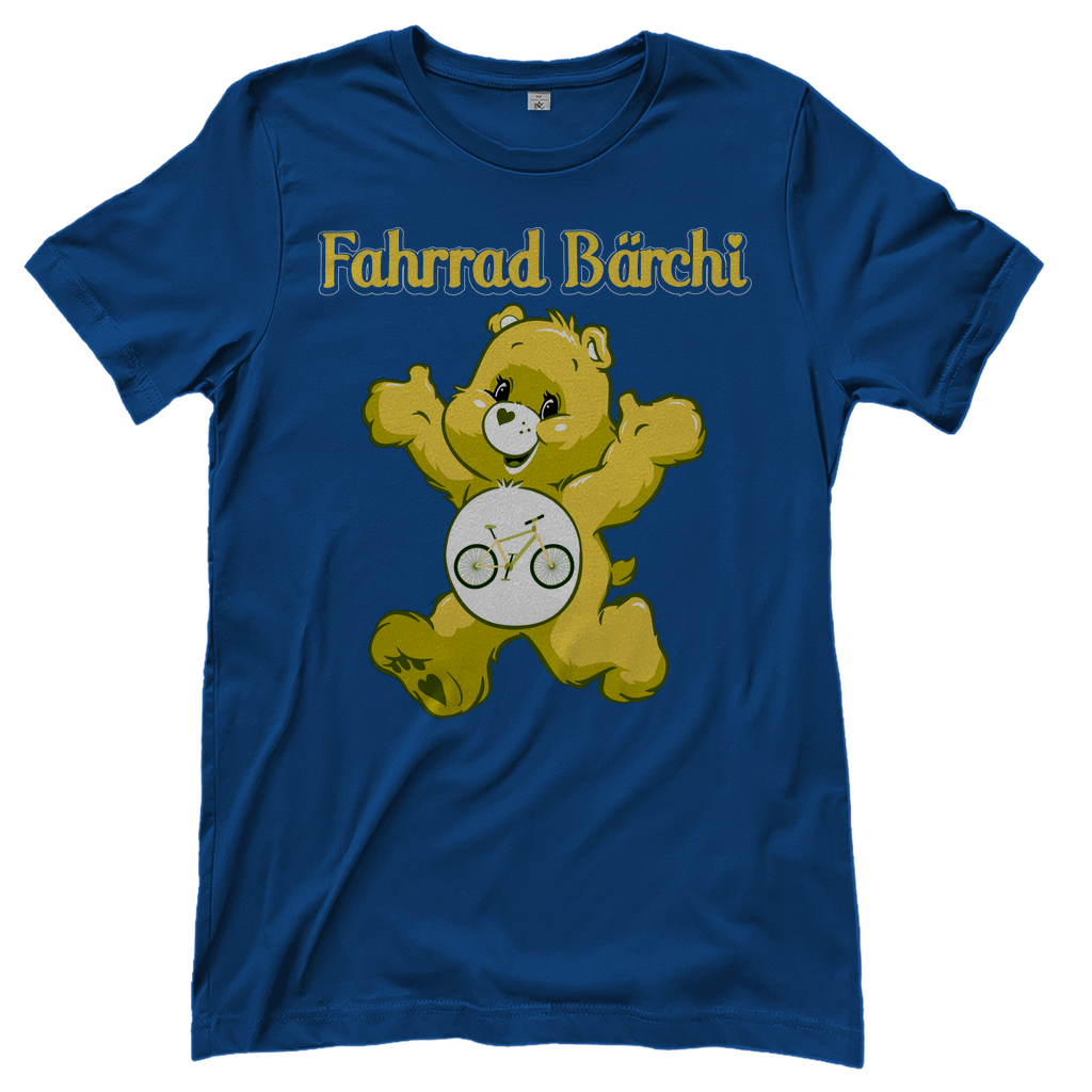 Fahrrad Bärchi - Glücksbärchi - Damenshirt Royal Blue