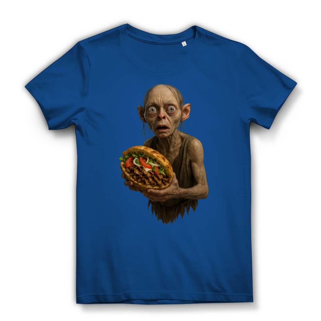 Döner mein Schatz Gollum LOTR - Damen Premium Bio T-Shirt Royal Blue
