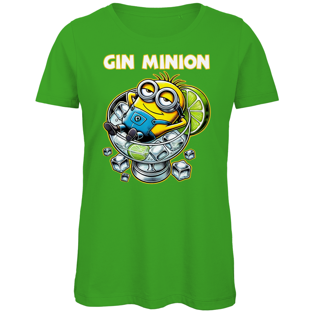 Gin Minion - Damen Premium Bio T-Shirt