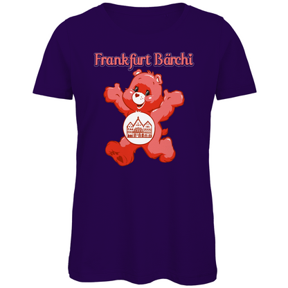 Frankfurt Bärchi - Glücksbärchi - Damen Premium Bio T-Shirt Urban Purple