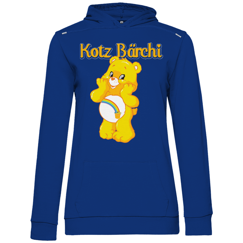 Kotz Bärchi - Glücksbärchi - Damen Hoodie Royal