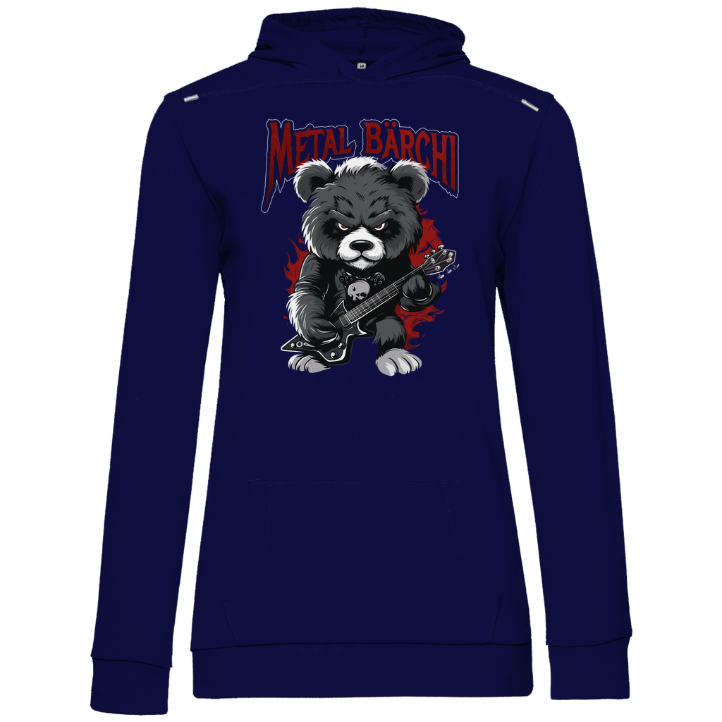 Metal Bärchi - Glücksbärchi - Damen Hoodie Navy Blue