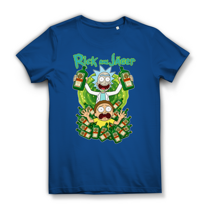 Rick and Jäger mit Morty Jägermeister - Damen Premium Bio T-Shirt