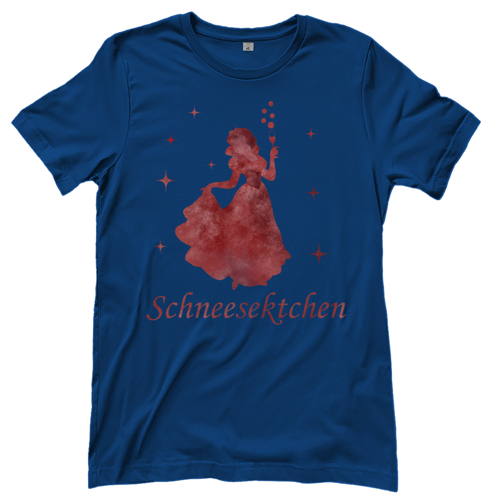 Schneesektchen - Prinzessin Aquarell - Damenshirt Royal Blue