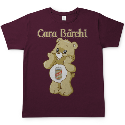 Cara Bärchi - Glücksbärchi - Herren Shirt Burgundy