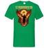Strammsein Du Ich Wir Bier - Herren V-Neck Shirt Kelly Green