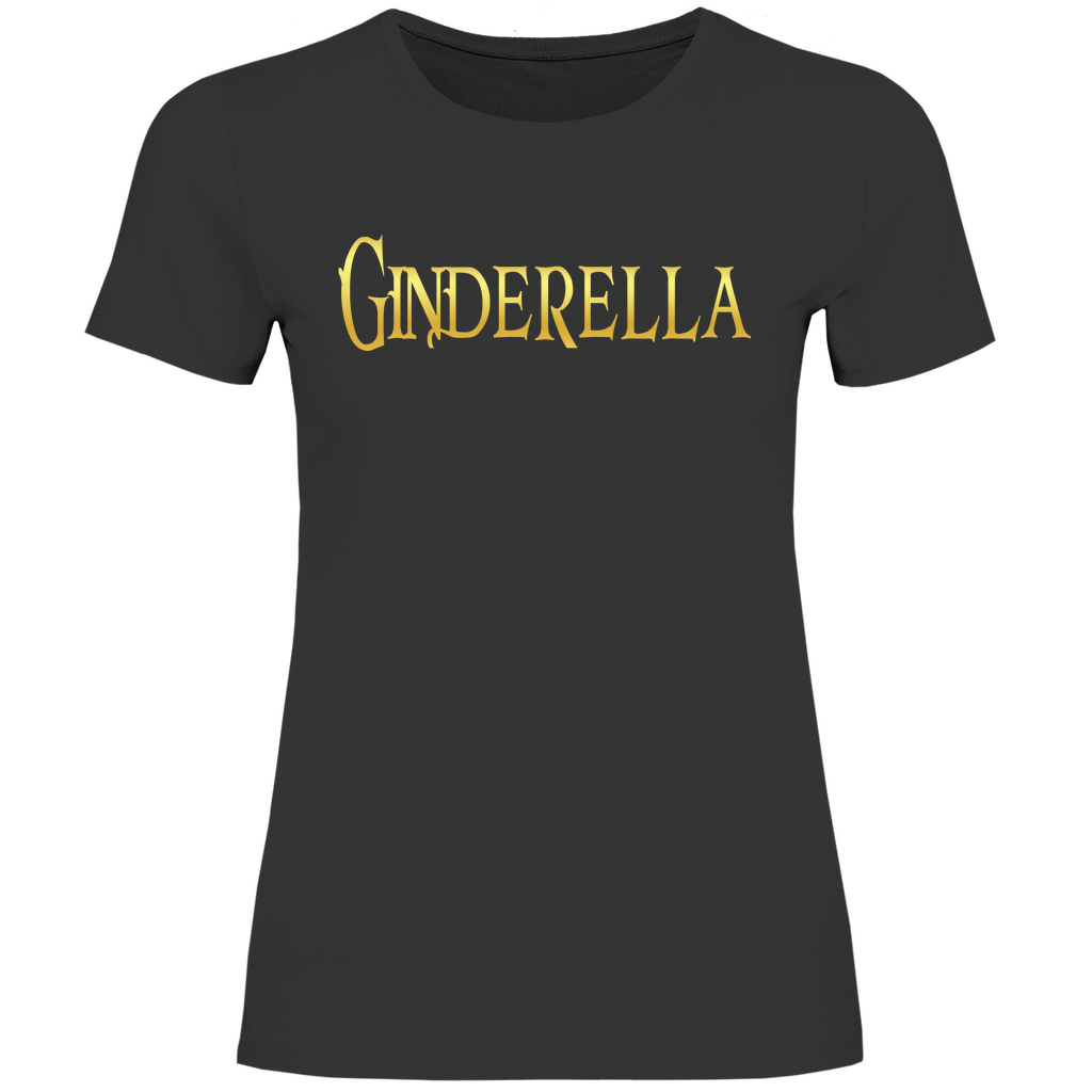 Ginderella - Prinzessin Gold - Damenshirt