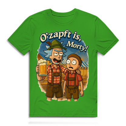O´Zapft is Morty! Rick &amp; Morty Oktoberfest Bier - Herren Premium Bio T-Shirt