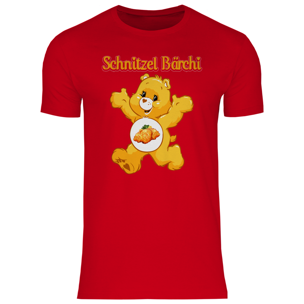 Schnitzel Bärchi - Glücksbärchi - Herren Shirt