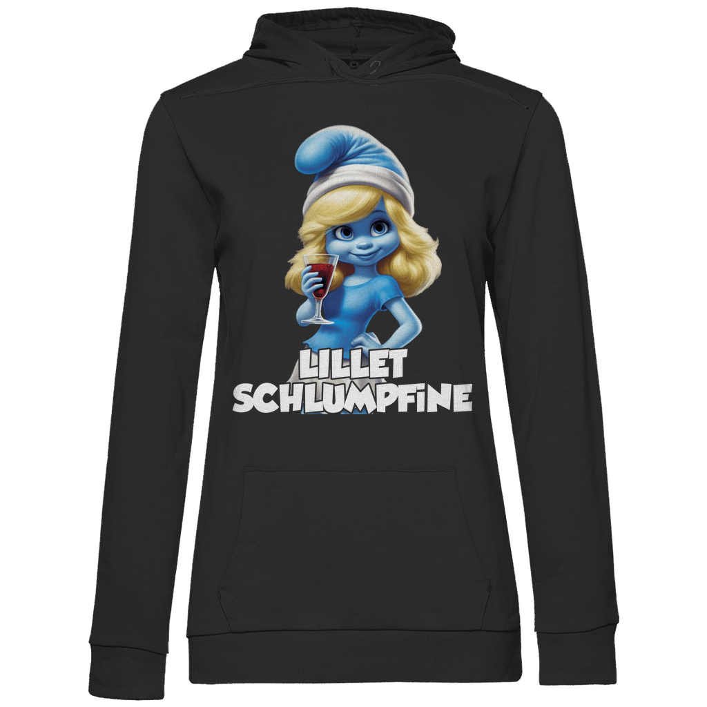 Lillet Schlumpfine Grafik - Damen Hoodie