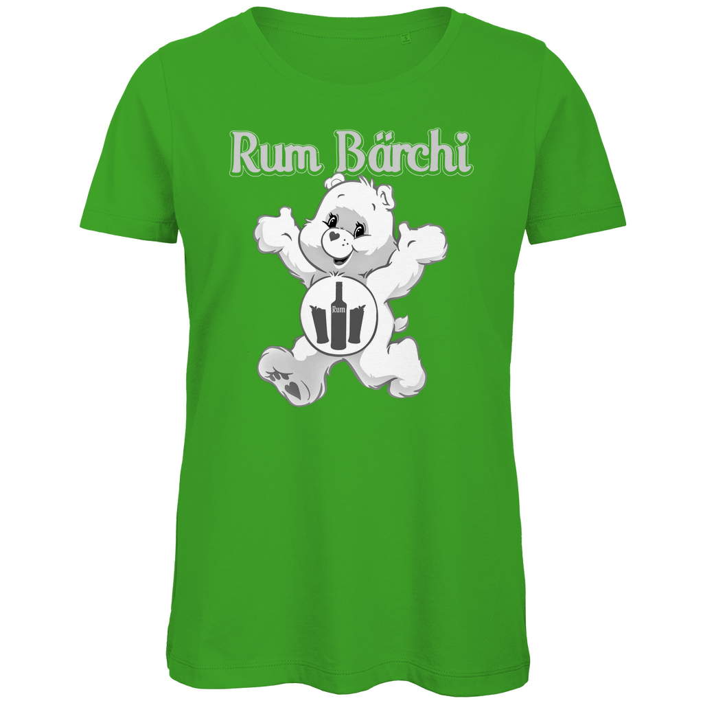 Rum Bärchi - Glücksbärchi - Damen Premium Bio T-Shirt Real Green