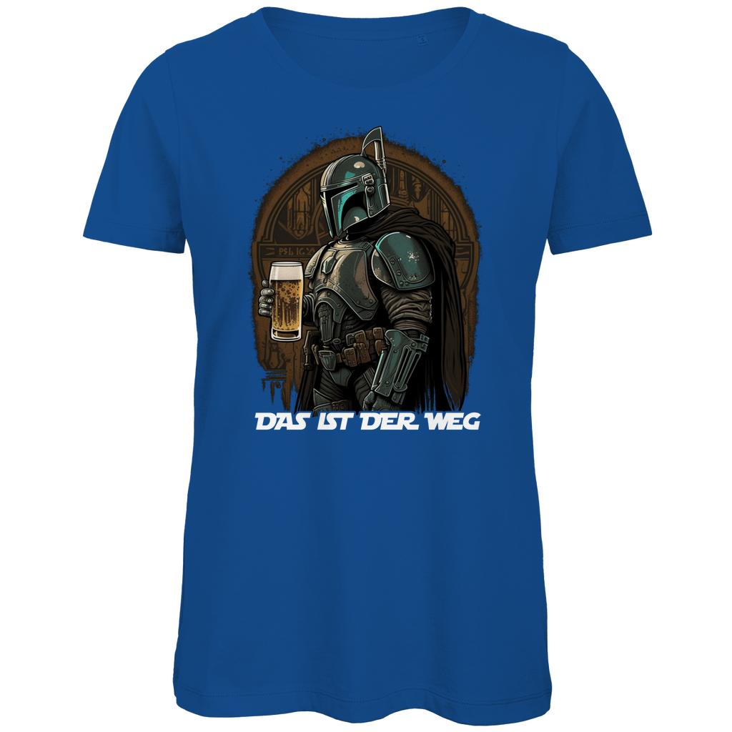 Das ist der Weg - Mandalorian Bier - Damen Premium Bio T-Shirt