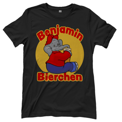 Benjamin Blümchen Bierchen - Damenshirt Black