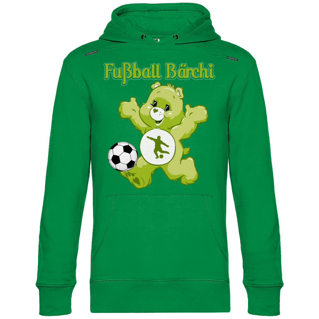 Fußball Bärchi - Glücksbärchi - Unisex Hoodie Kelly Green