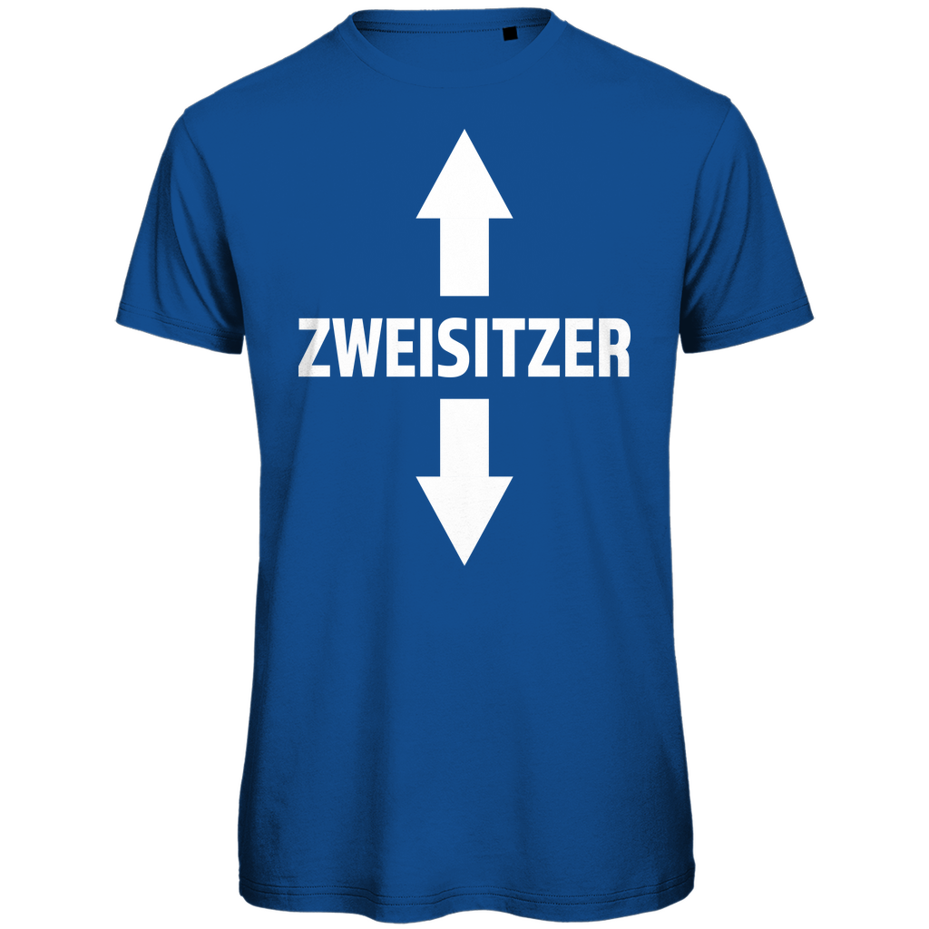 Zweisitzer - Herren Premium Bio T-Shirt Royal Blue