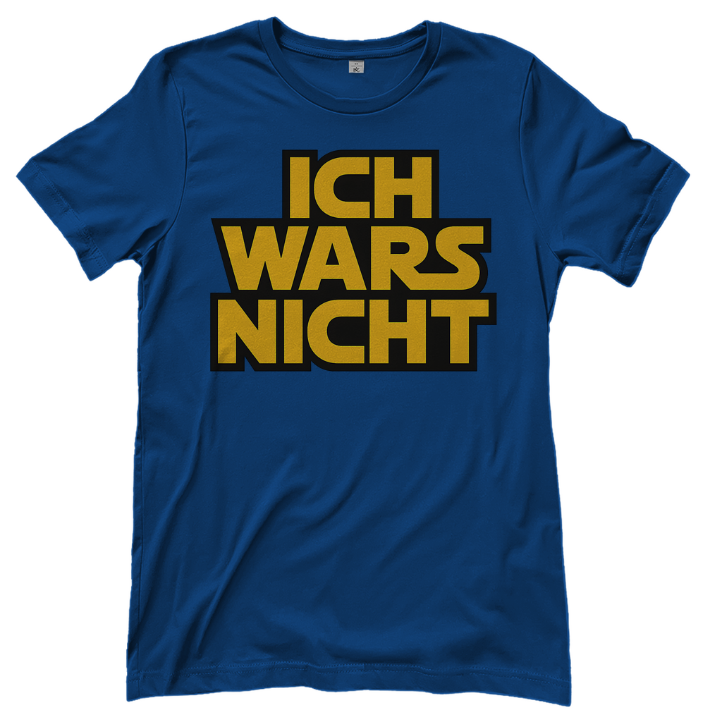 Ich Wars Nicht - Damen T-Shirt Royal Blue
