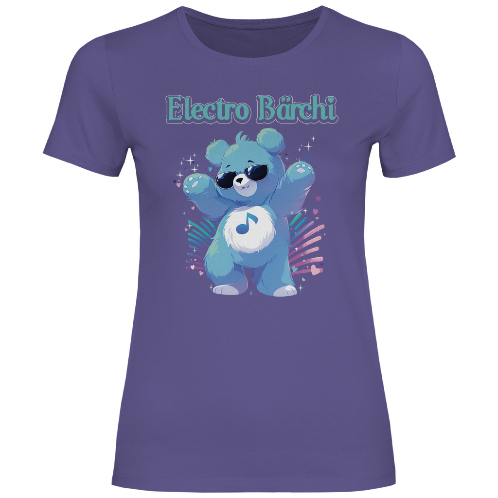 Electro Bärchi - Glücksbärchi - Damenshirt