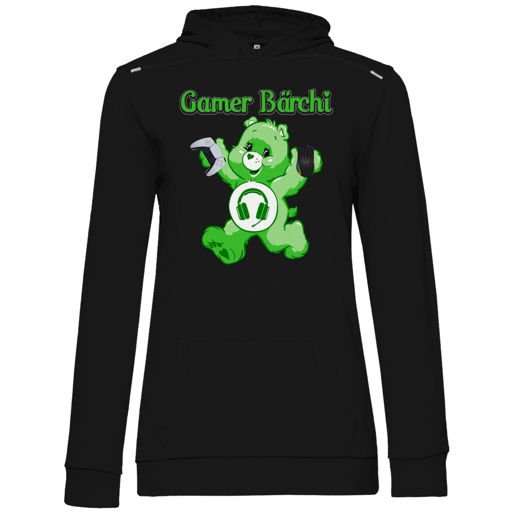 Gamer Bärchi - Glücksbärchi - Damen Hoodie Black