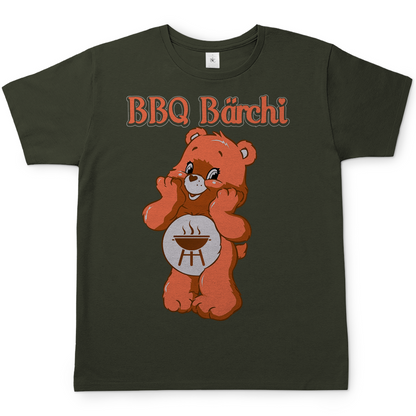 BBQ Bärchi - Glücksbärchi - Herren Shirt Urban Khaki