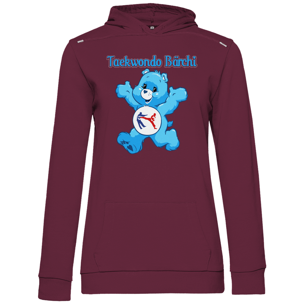 Taekwondo Bärchi - Glücksbärchi - Damen Hoodie Wine