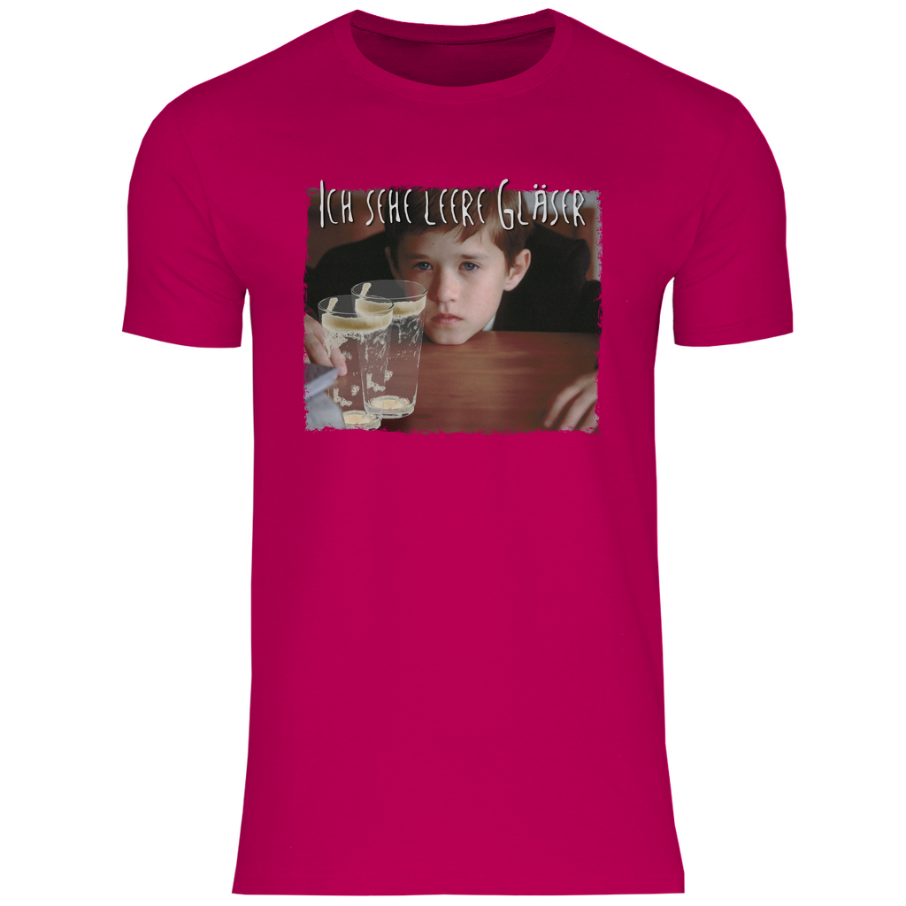 Ich sehe leere Gläser - Herren Shirt Sorbet
