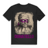 Donatello Mashup Shirt – Kunst trifft Ninja Turtle Retro Design für Herren Black