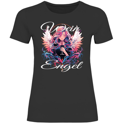 Wein Engel - Damenshirt
