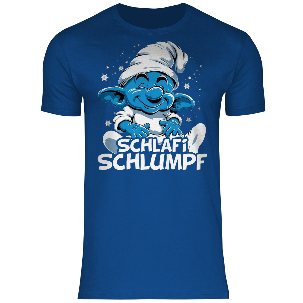 Schlafi Schlumpf Grafik - Herren Shirt