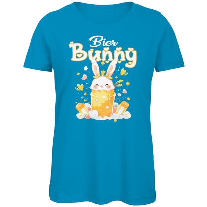 Bier Bunny Hase - Damen Premium Bio T-Shirt