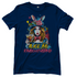 Alice im Rauschzustand Bunt - Damenshirt Navy
