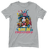 Alice im Rauschzustand Bunt - Damenshirt Pacific Grey