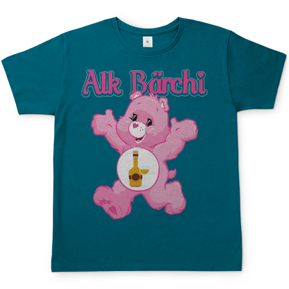Alk Bärchi - Glücksbärchi - Herren Shirt Diva Blue