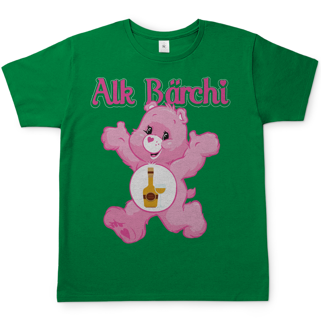 Alk Bärchi - Glücksbärchi - Herren Shirt Kelly Green