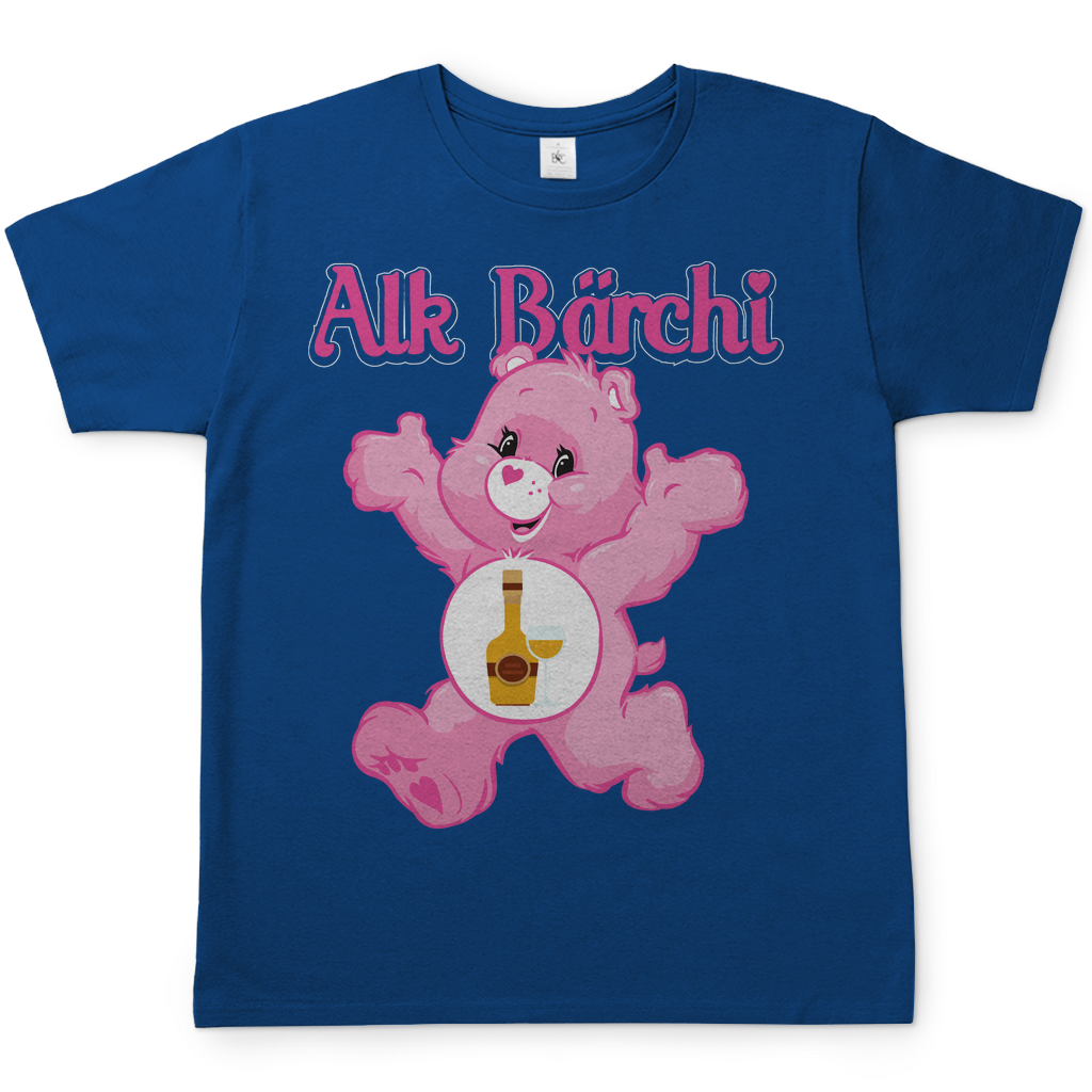 Alk Bärchi - Glücksbärchi - Herren Shirt Royal Blue