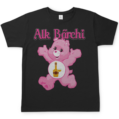 Alk Bärchi - Glücksbärchi - Herren Shirt Black