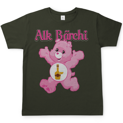 Alk Bärchi - Glücksbärchi - Herren Shirt Urban Khaki